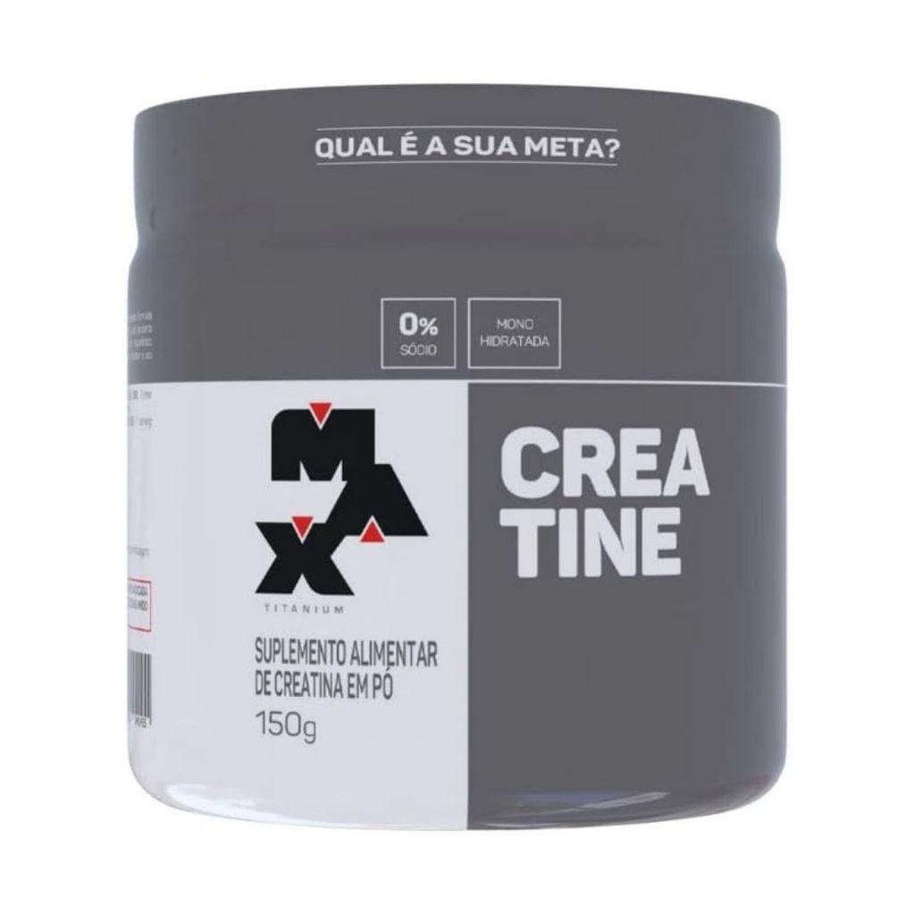 Creatine Pote Max Titanium 150g em Oferta na Shopee