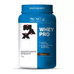 Whey Pro Max Titanium Chocolate 1kg
