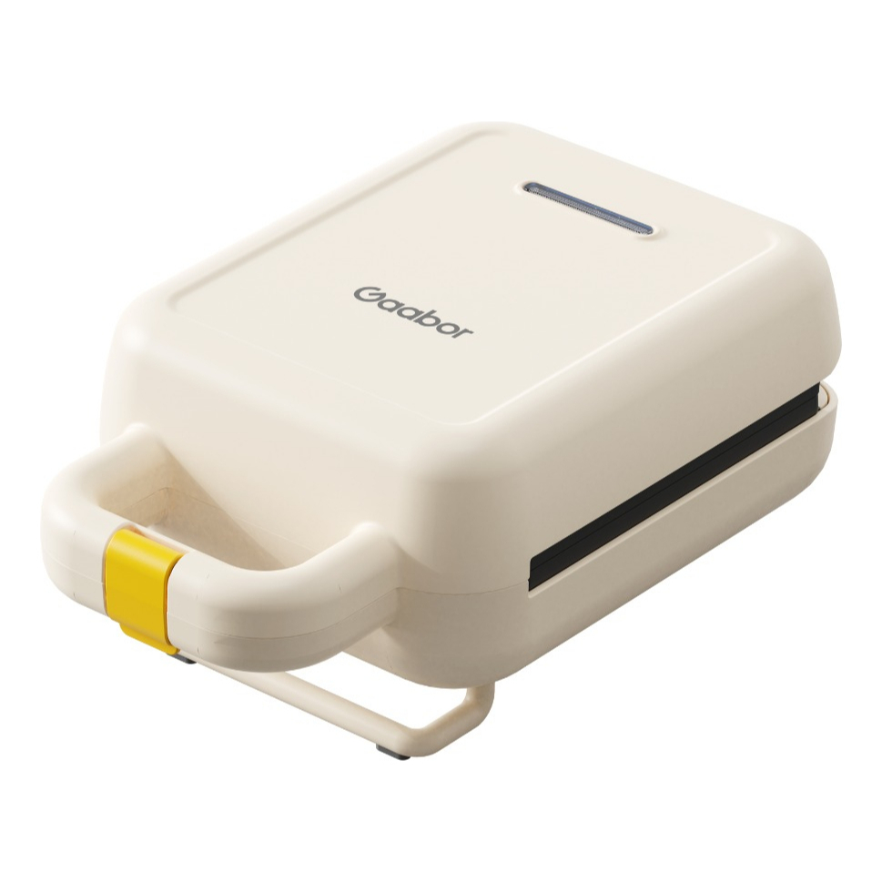 Mini Sanduicheira Elétrica Grill Gaabor Antiaderente 600w Branco