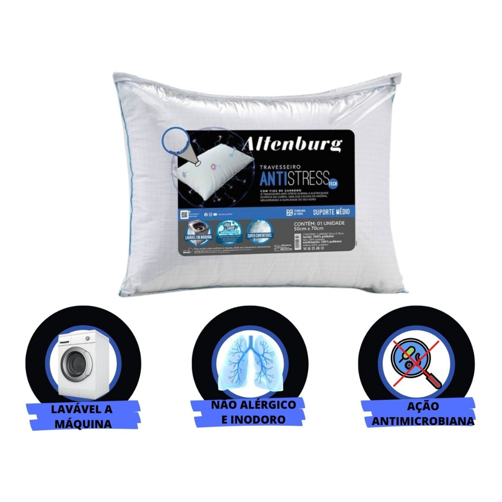 O que é Altenburg Antistress Travesseiro Tradicional? Guia e Onde Comprar | BuscaProdutos