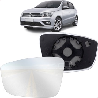 Lente Espelho Retrovisor Original Gol G6  G7  G8 2013 A 2023 Fox Voyage Saveiro C/Base Vidro Convexo em Oferta na Shopee