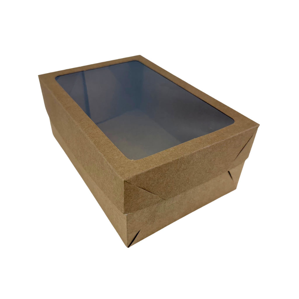 20 Caixas Retangular, Com Visor, Para Presentes - 22x15x9cm