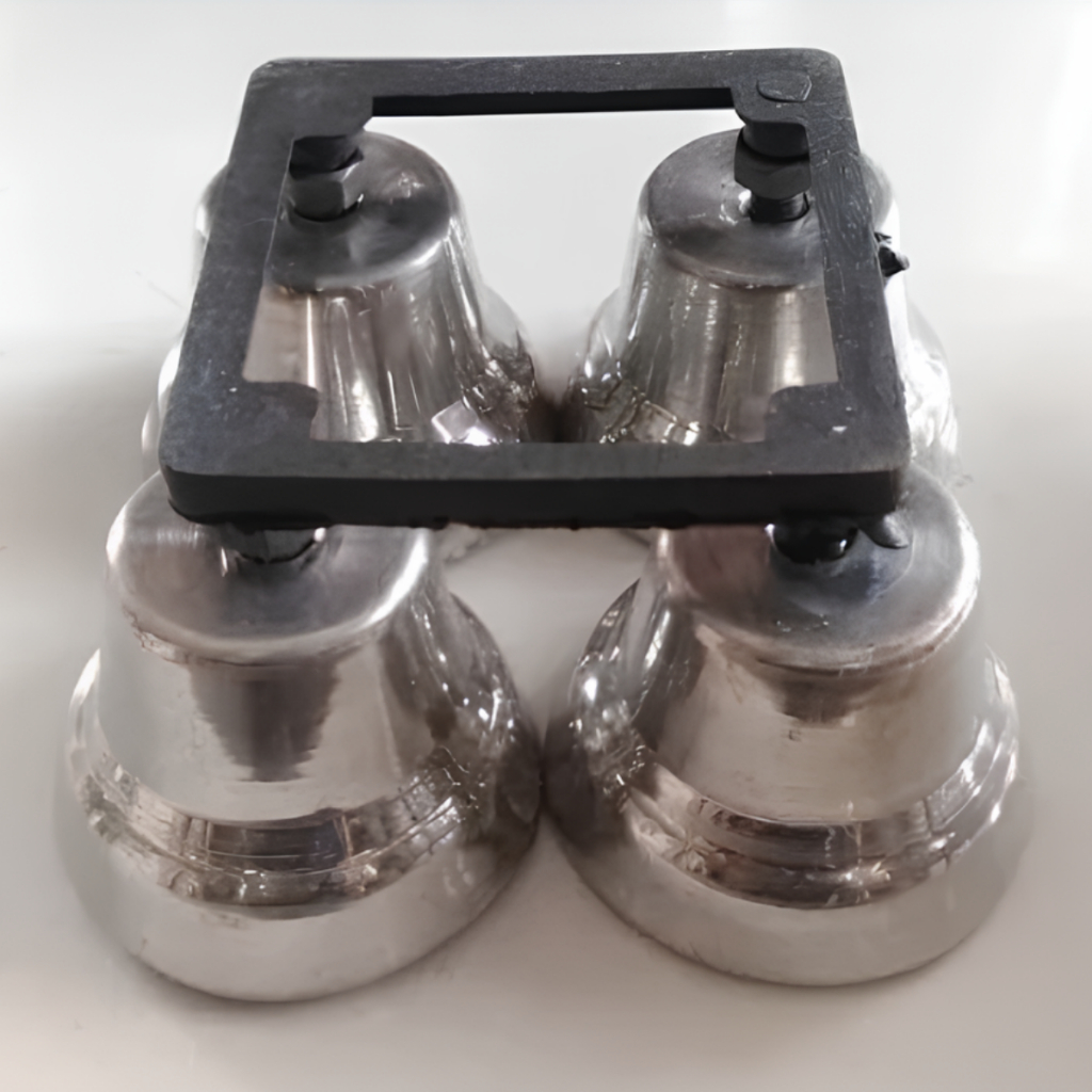 Pés Aluminínio Ajustáveis Geladeiras Fogões Freezers 4 peças Cozinha em Oferta na Shopee