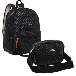 kit mochila + bolsa feminina pequena dia dia entrega rapida em Oferta na Shopee