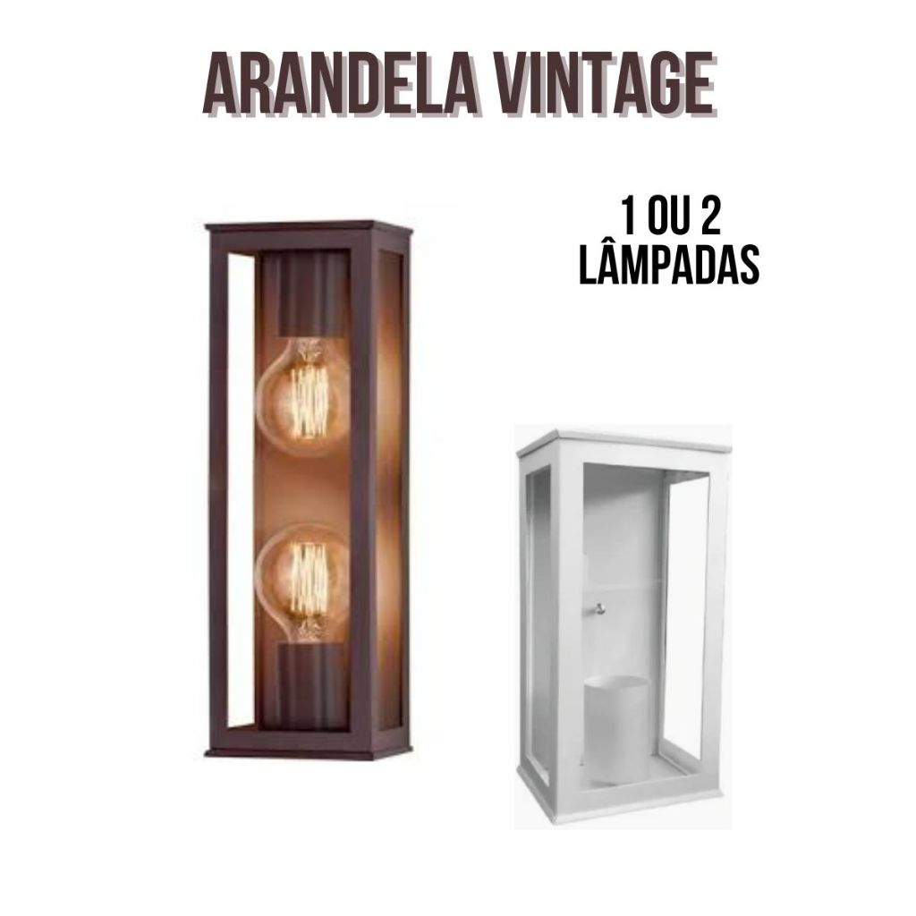 Lâmpada Vintage Branca: Onde Comprar | BuscaProdutos