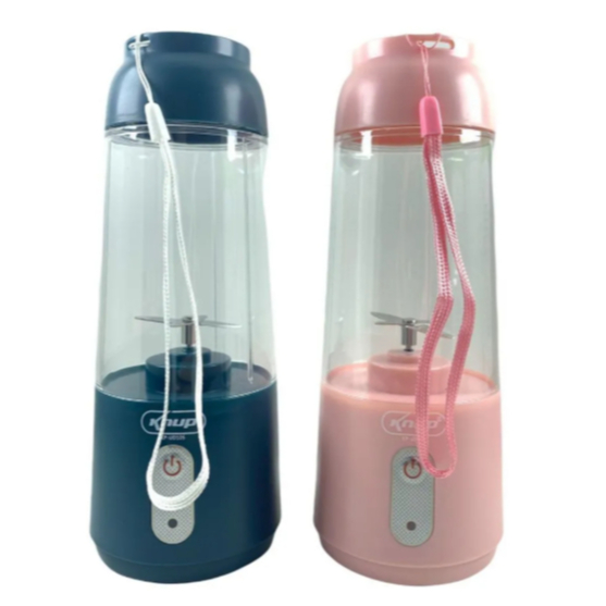 Mini Liquidificador Portátil Recarregável Knup KP-UD105 USB 300ml em Oferta na Shopee
