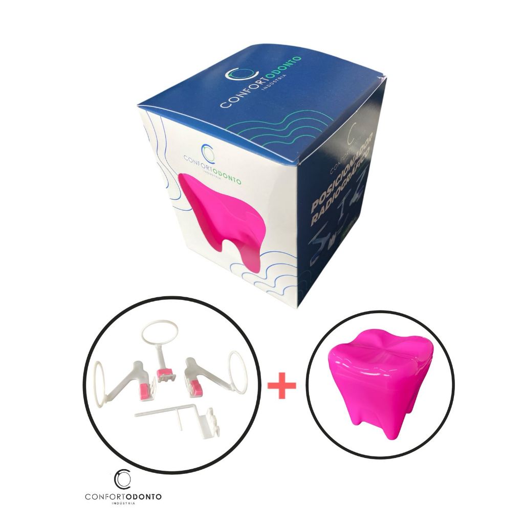 Posicionador Radiográfico Universal Confort Odonto Caixinha de dente
