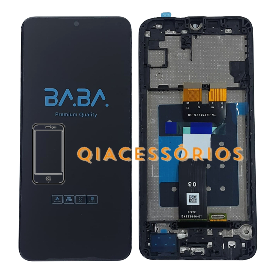 Display Tela Frontal Touch Galaxy A05s A057 **COM ARO** Original Pronta Entrega