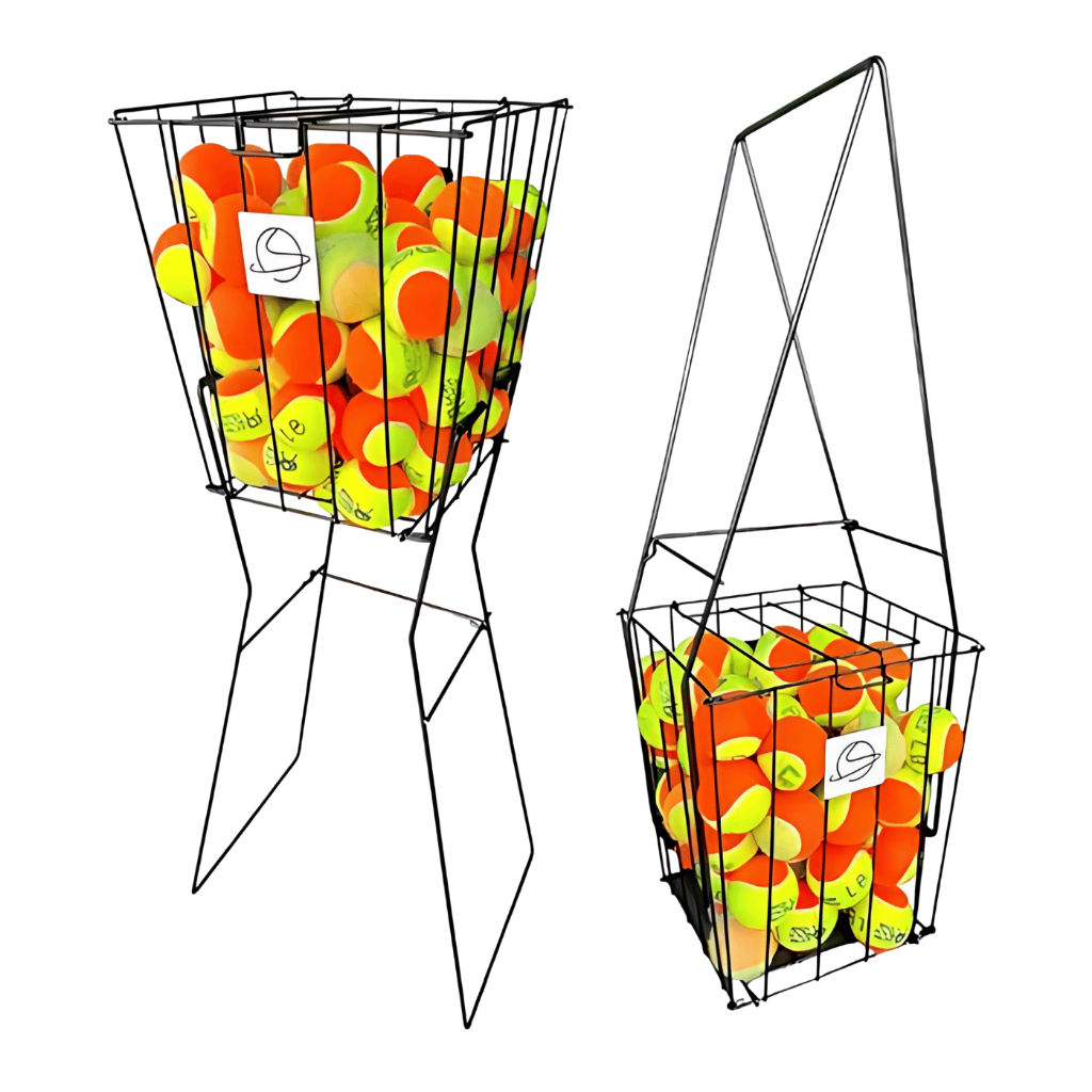 Cesto Bola Tênis Beach Tennis Pegador 75 Bolas Padel Esporte em Oferta na Shopee