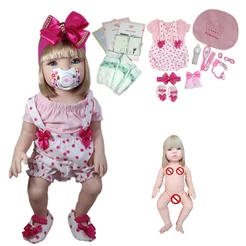 Boneca Bebê Reborn Mamãe Reborn Bolsa + 28 Itens - 48cm!
