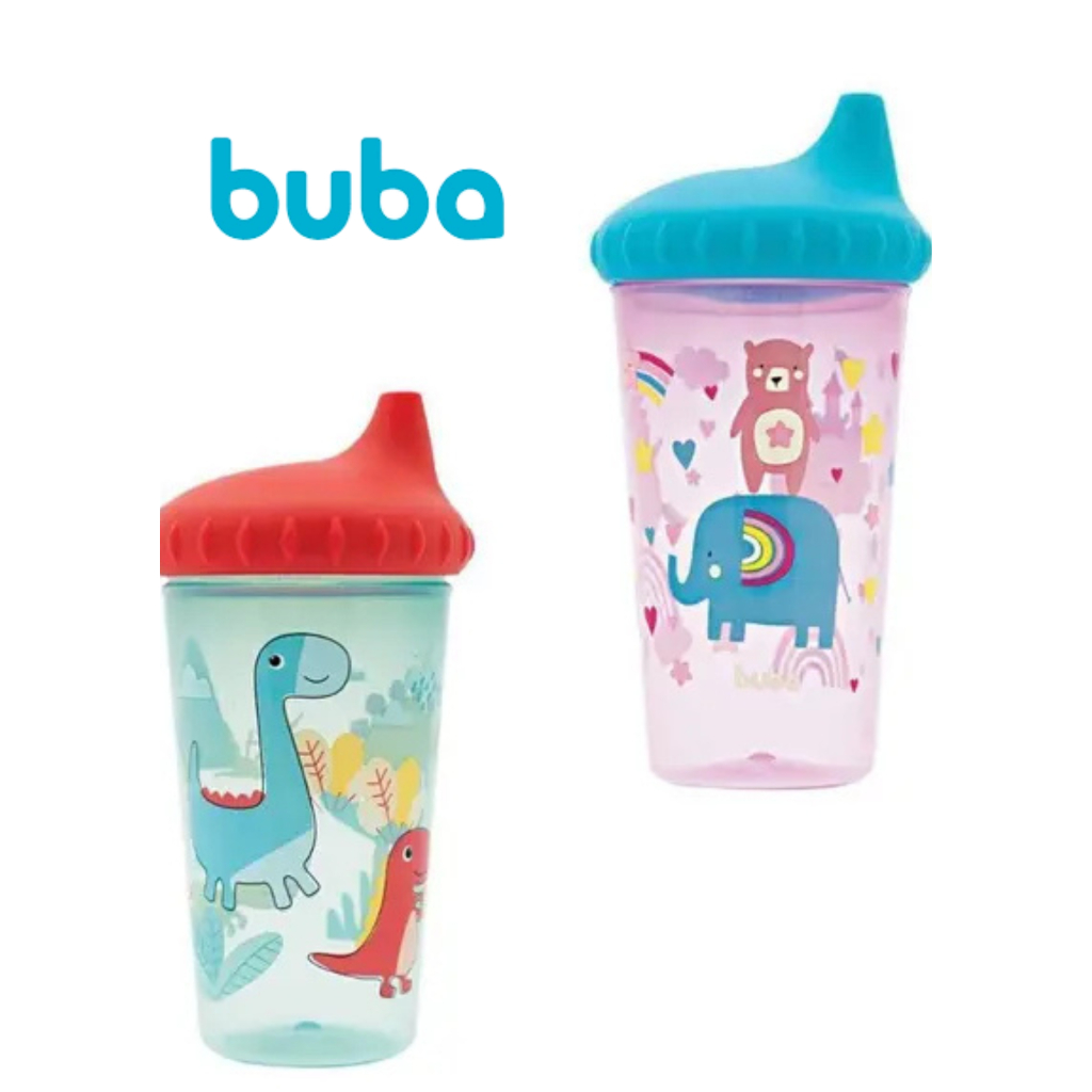 Copo com Bico e Válvula Antivazamento da Buba em Oferta na Shopee