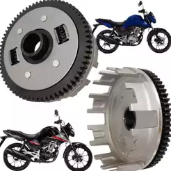 Carcaça Embreagem Campana 69 Dentes Titan Fan 160 Bros 160 Xre 190