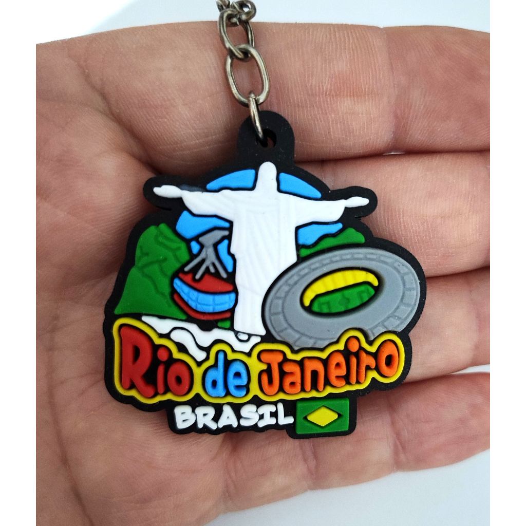Chaveiro Brasil São Paulo Nordeste Rio de Janeiro — imagem 2 de 2