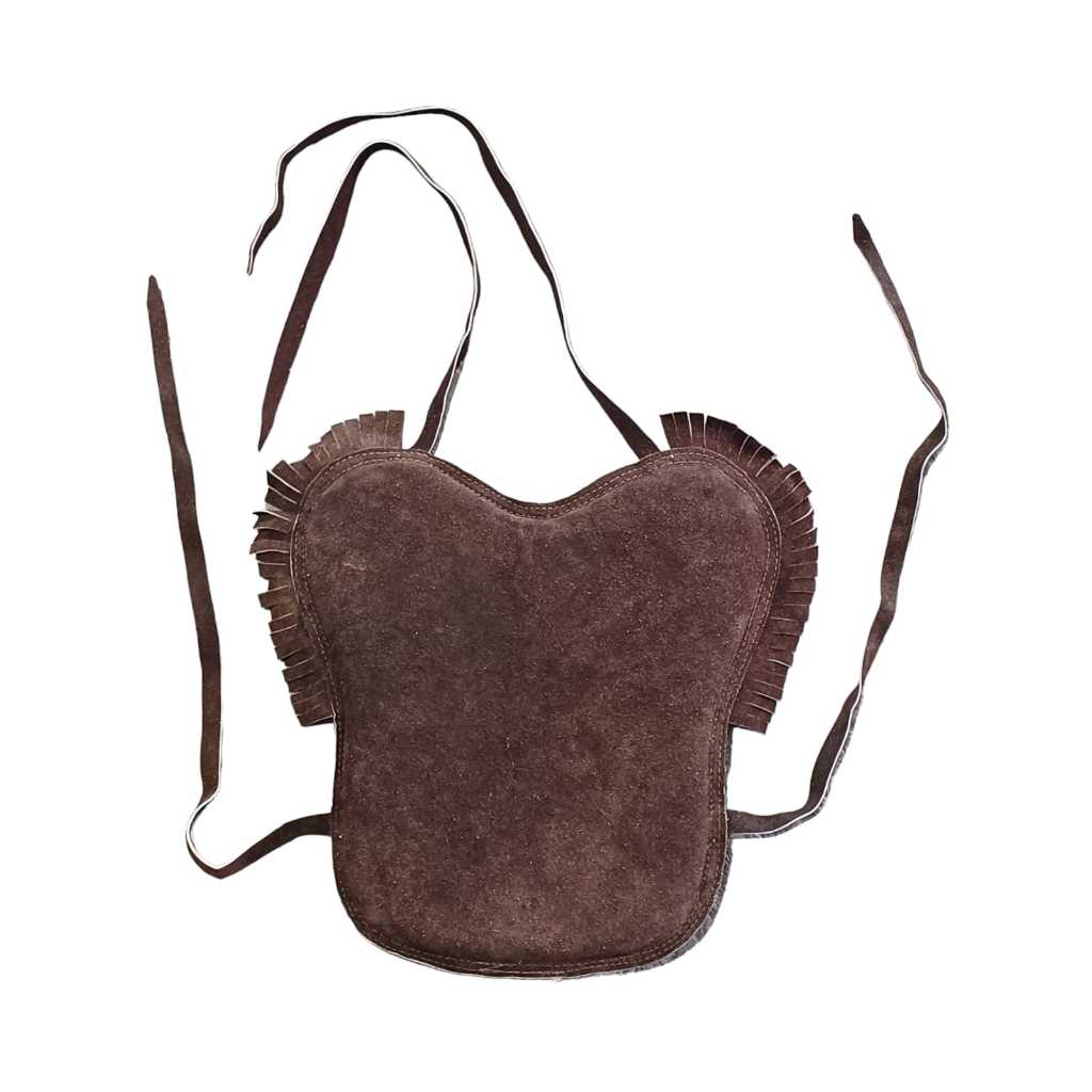 Assento para sela acolchoado marrom e preto de camurça em oferta em Oferta na Shopee