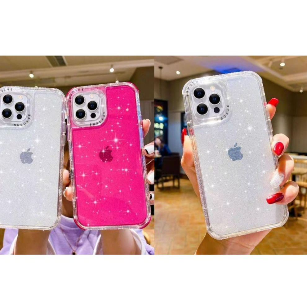 Capa Celular Space Glitter/Anti impacto Motorola G13/G23/G35/G42/G55/EDGE 30 NEO