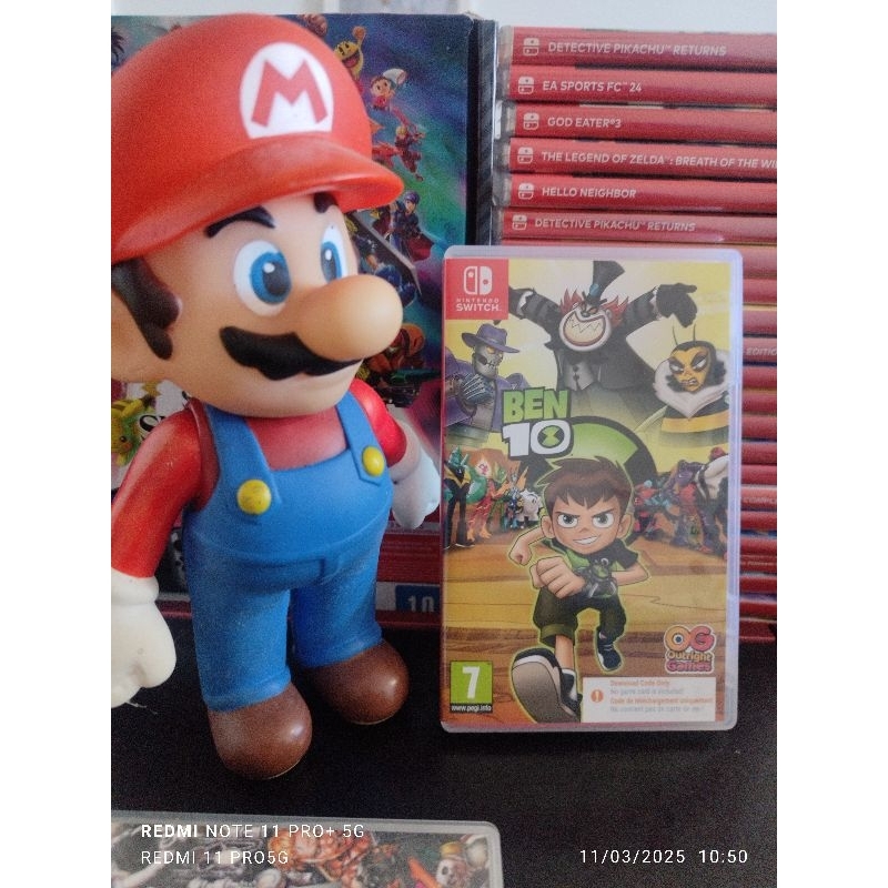 Jogo para Nintendo switch Usado Ben 10 voucher(Download do jogo) Não acompanha Cartucho