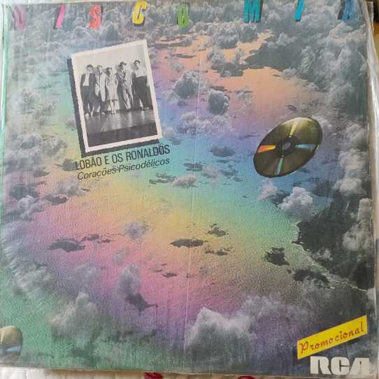 LP LOBÃO E OS RONALDO "CORAÇÕES PSICODELICOS" (1984 VINIL PROMOCIONAL 12 POLEGADAS)