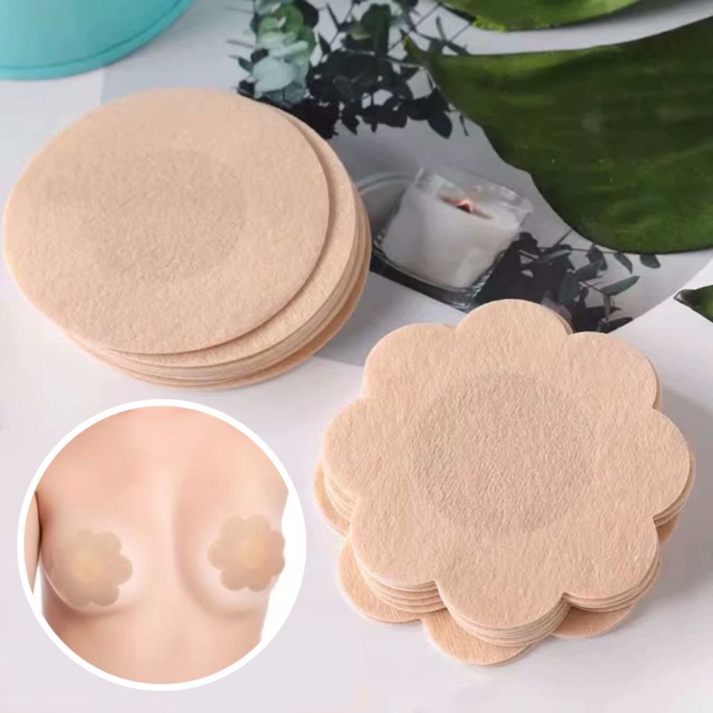 Kit Tapa Mamilos Tapa Seios Invisível Adesivo Protetor com 7,5cm de Diâmetro para Tampar Mamilos e Aureola em Oferta na Shopee