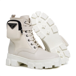 Bota Sintética Coturno Estilosa Grife Qualidade Moda Chic Inverno Outono Promoçao Barata Moda Trendy em Oferta na Shopee