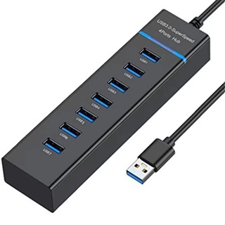 hub usb 3.0 7 portas com fio em Oferta na Shopee