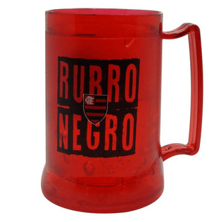 Caneca Gel Flamengo Rubro Negro Vermelha - UN em Oferta na Shopee