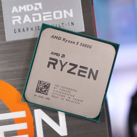 Processador AMD Ryzen 5 5600G - Placa de vídeo integrada - AM4 - 6 Núcleos - 3.90 GHz