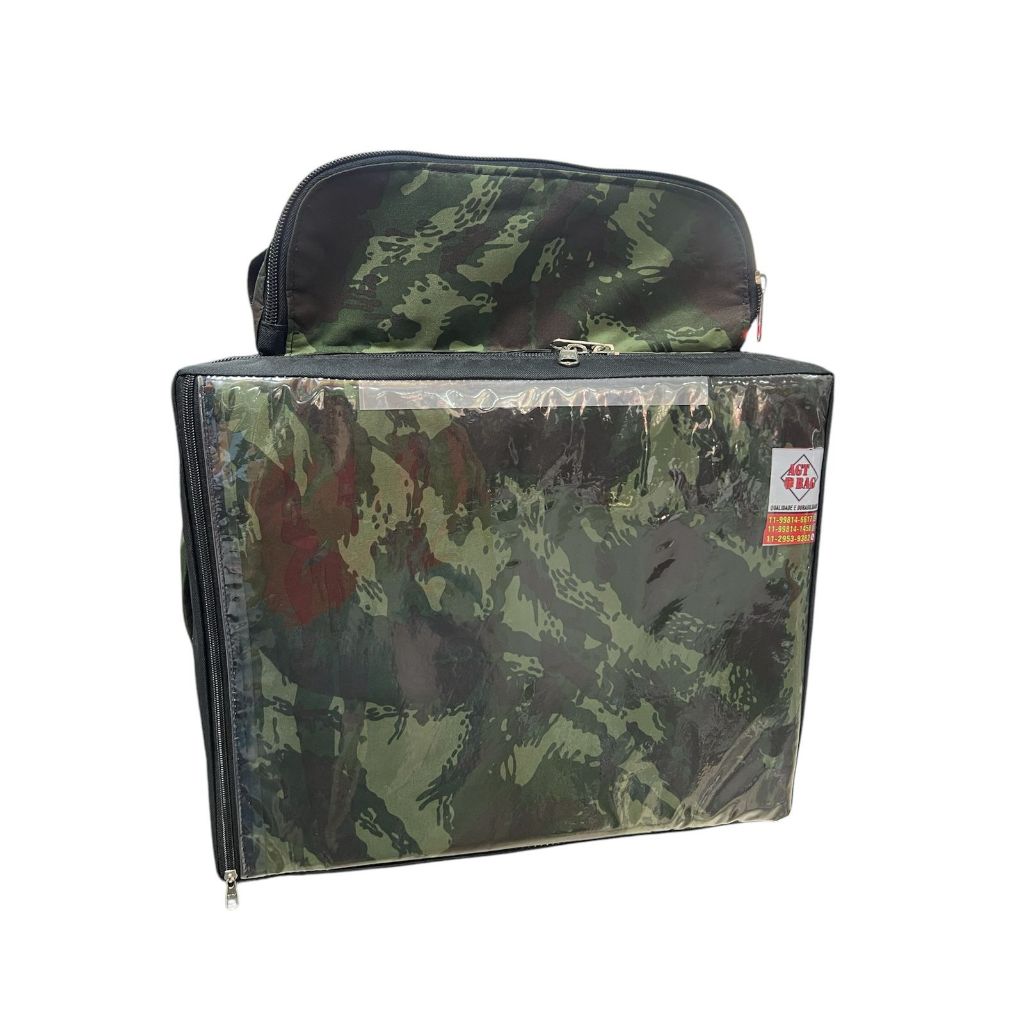 Mochila Delivery AGT BAG/ isopor laminado/ com nylon reforçado camuflada em Oferta na Shopee