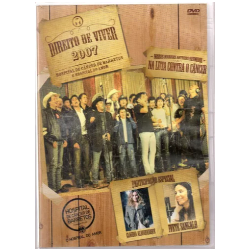Direito De Viver 2007 - DVD Sertanejo Artistas Reunidos