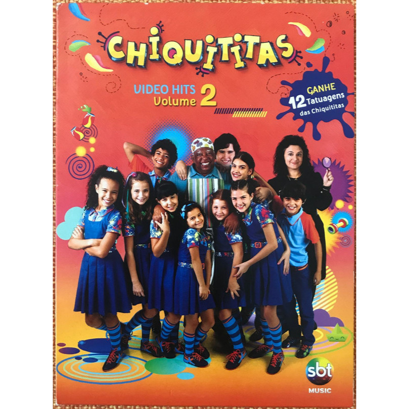 Chiquititas Video Hits Volume 2 - DVD Digipack Lacrado