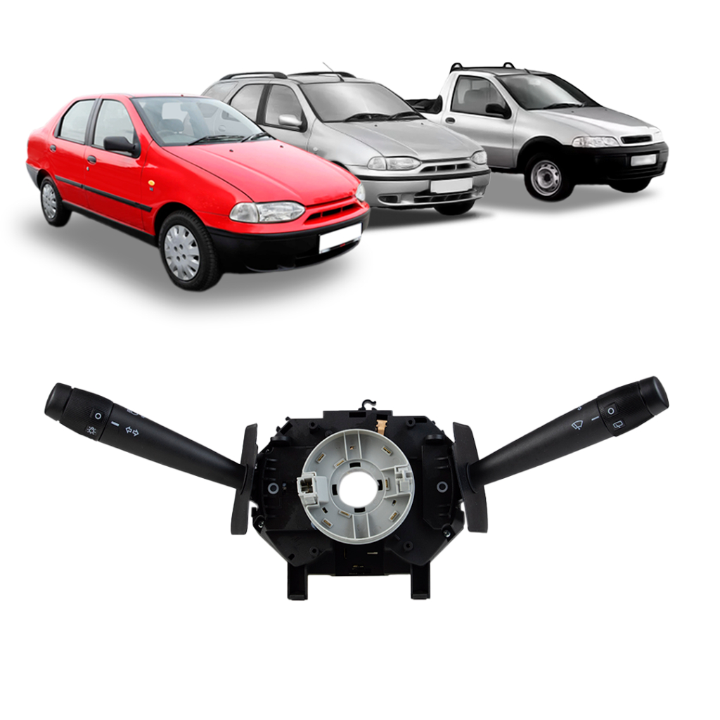 Chave De Seta Palio 1996 A 2009 Siena Strada 1996 A 2000 Com Limpador Traseiro