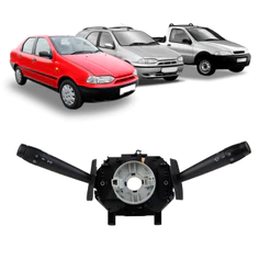 Chave De Seta Palio 1996 A 2009 Siena Strada 1996 A 2000 Com Limpador Traseiro