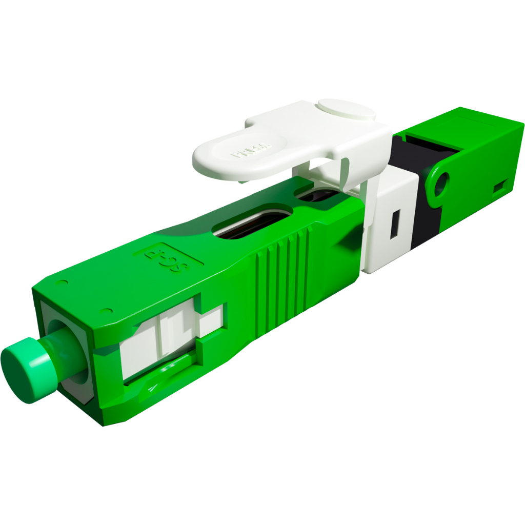 CONECTOR DE FIBRA OPTICA FAST CLICK APC HOMOLOGADO ANATEL - 2 FLEX