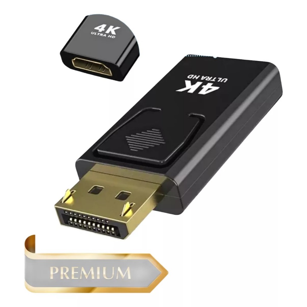 conversor Adaptador Displayport Para Hdmi 4k