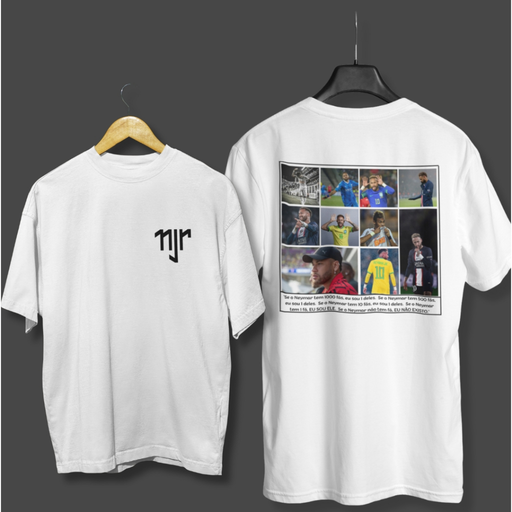 Camiseta Neymar | Camiseta Santos | Camiseta Oversized