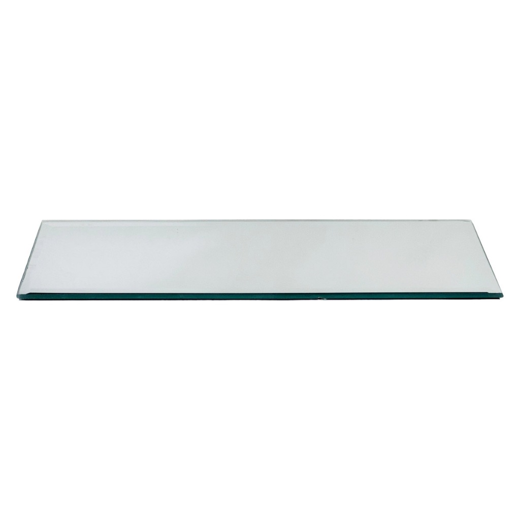 Bandeja Decorativa Lavabo Sala Vidro Espelhada Bisotê 26x10