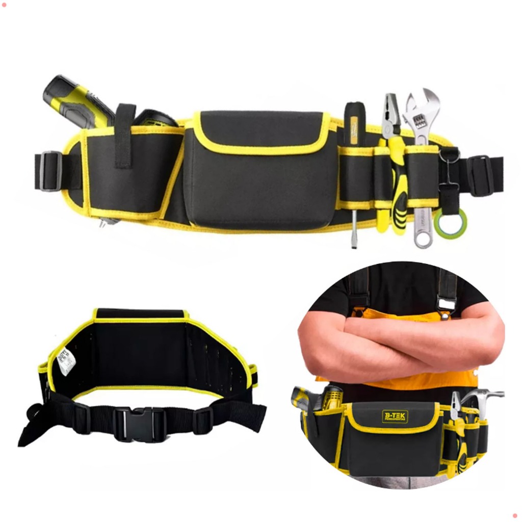 Cinto Porta Ferramentas Bolsa de Ferramentas Profissional Organizador de ferramentas Bolsa Trabalho