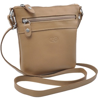 Bolsa Transversal CRAVO em Couro Galvani em Oferta na Shopee