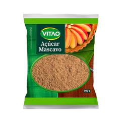 Açúcar Mascavo Vitao 500 g - Sem Glúten