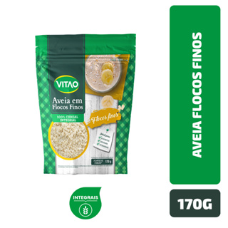 Aveia Flocos Finos Vitao 170 g em Oferta na Shopee