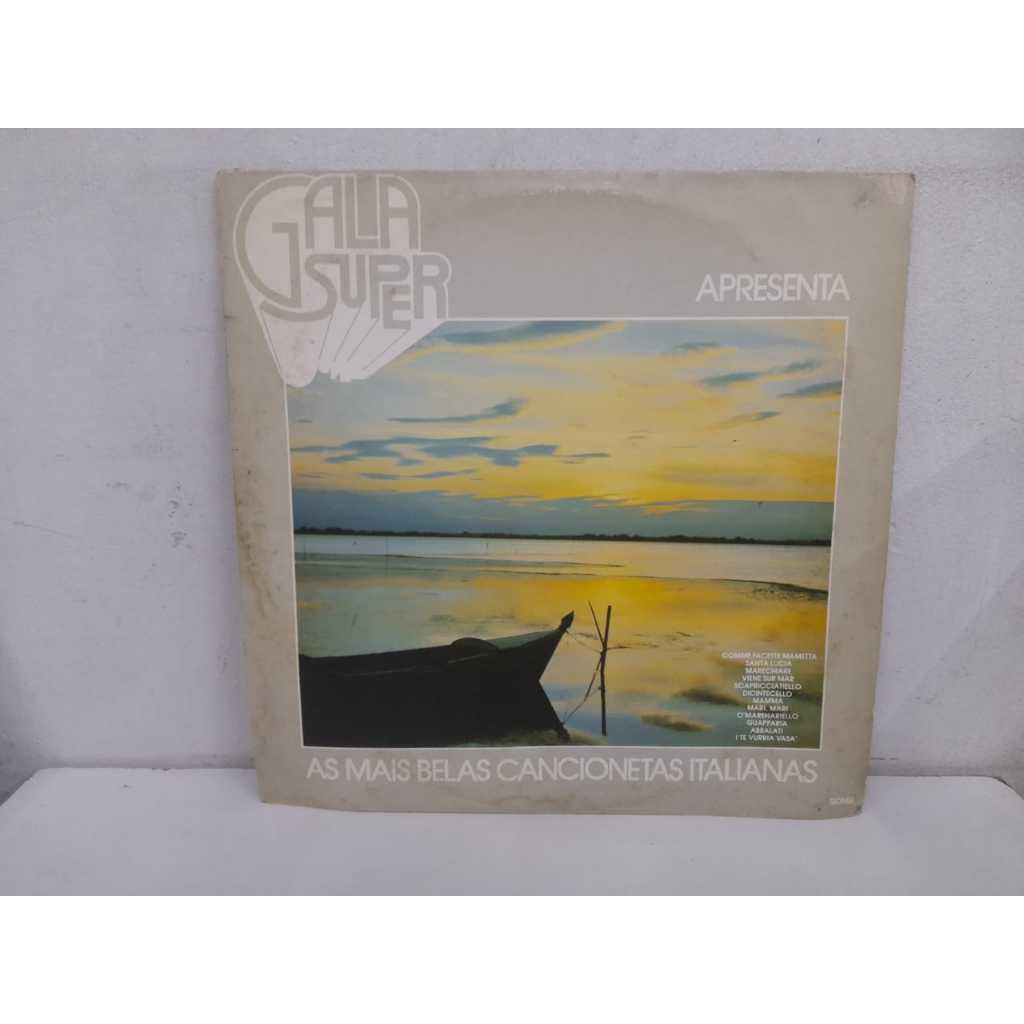 LP Super Gala - As Mais Belas Cancionetas Italianas