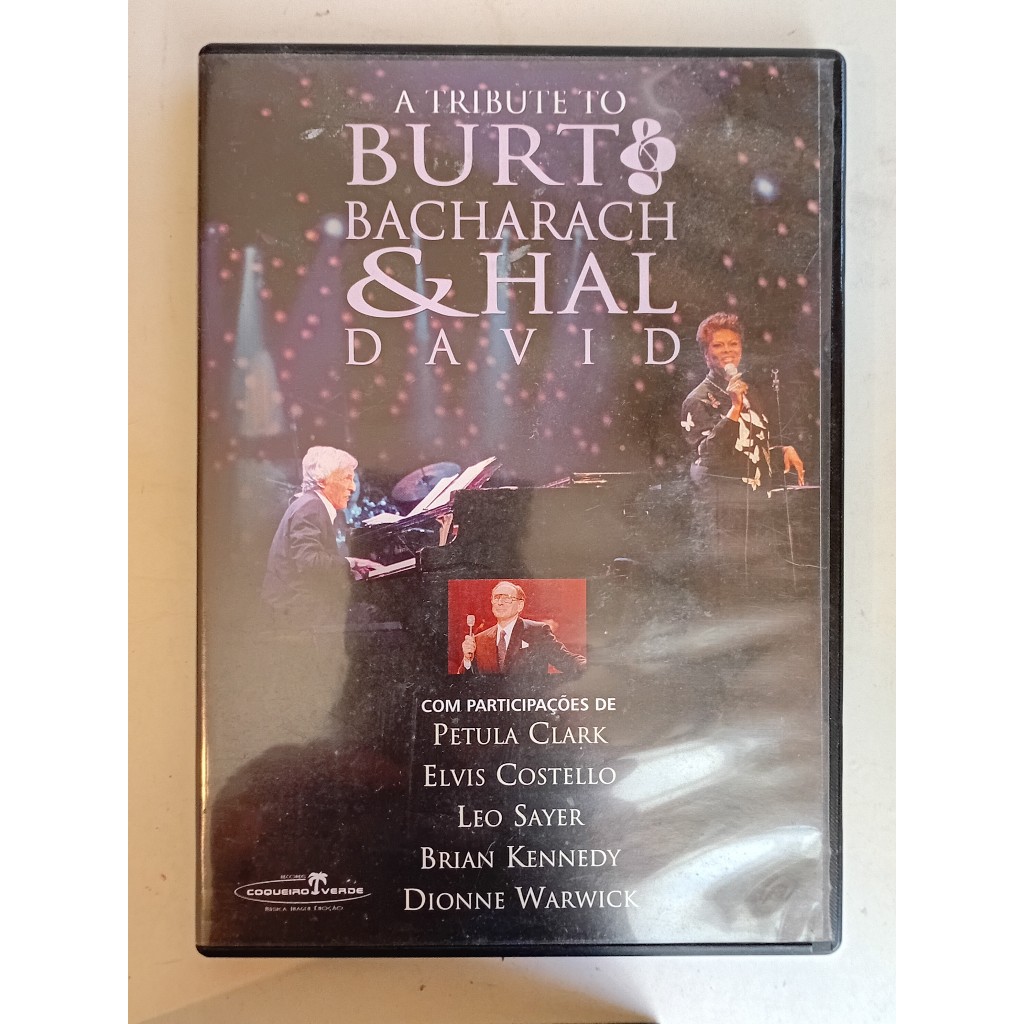 DVD A Tribute To Burt Bacharach & Hal David