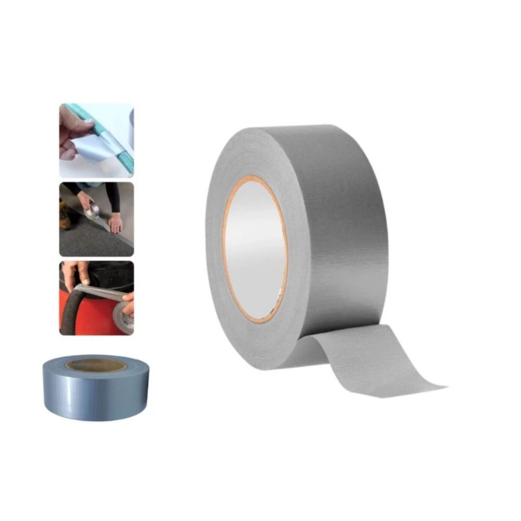 Fita Adesiva Silver Tape Multiuso 48mm X 50m - 01 Rolo cor Cinza - Uso Geral - Papelaria em Oferta na Shopee
