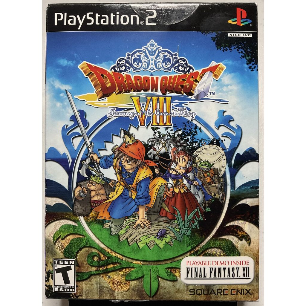 Jogo Dragon Quest VIII: Journey of the Cursed King ps2