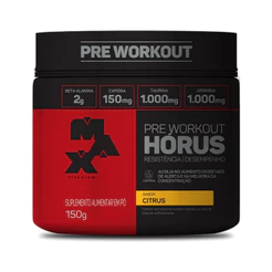 Pré Treino Horus Pote 150g Sabor Citrus
