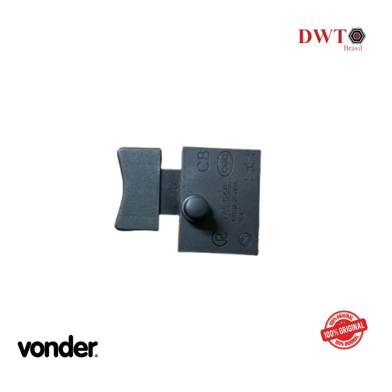 Interruptor Gatilho Para Esmerilhadeira Vonder Eav860 em Oferta na Shopee
