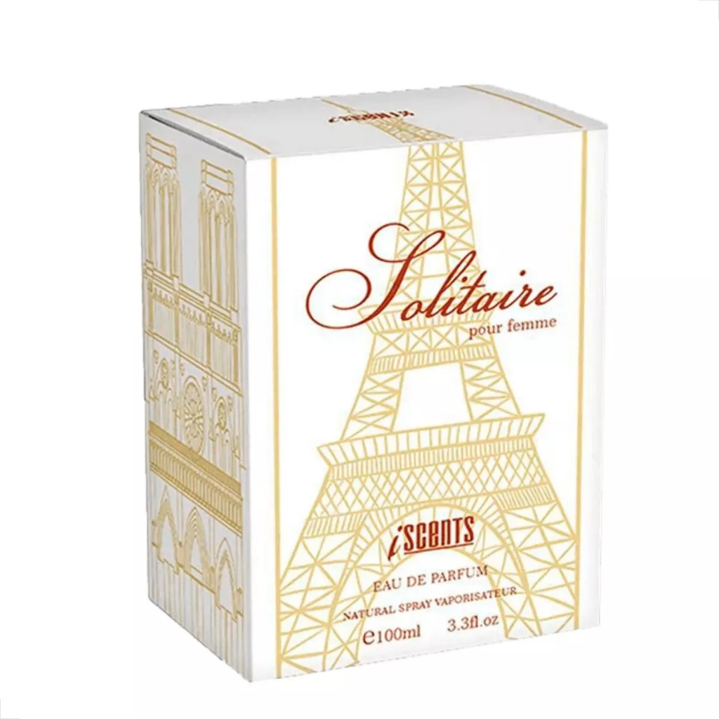 Detalhes do Perfume Feminino I-Scents Solitaire EDP 100ml