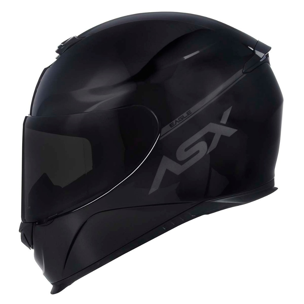 Capacete ASX Eagle Esportivo Brilhante - Spare Parts and Accessories for Vehicles