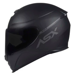 Capacete Moto ASX Eagle Esportivo Preto Fosco