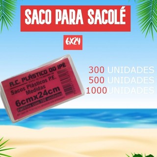 saco sacolé  Dindin Suquinho geladinho juju Chup-chup 6 cm x 24 cm - Marca IPE