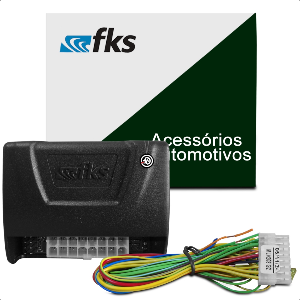 modulo de vidros universal para 2 vidros comuns ou resistivos antiesmagamento automatiza vidros fks